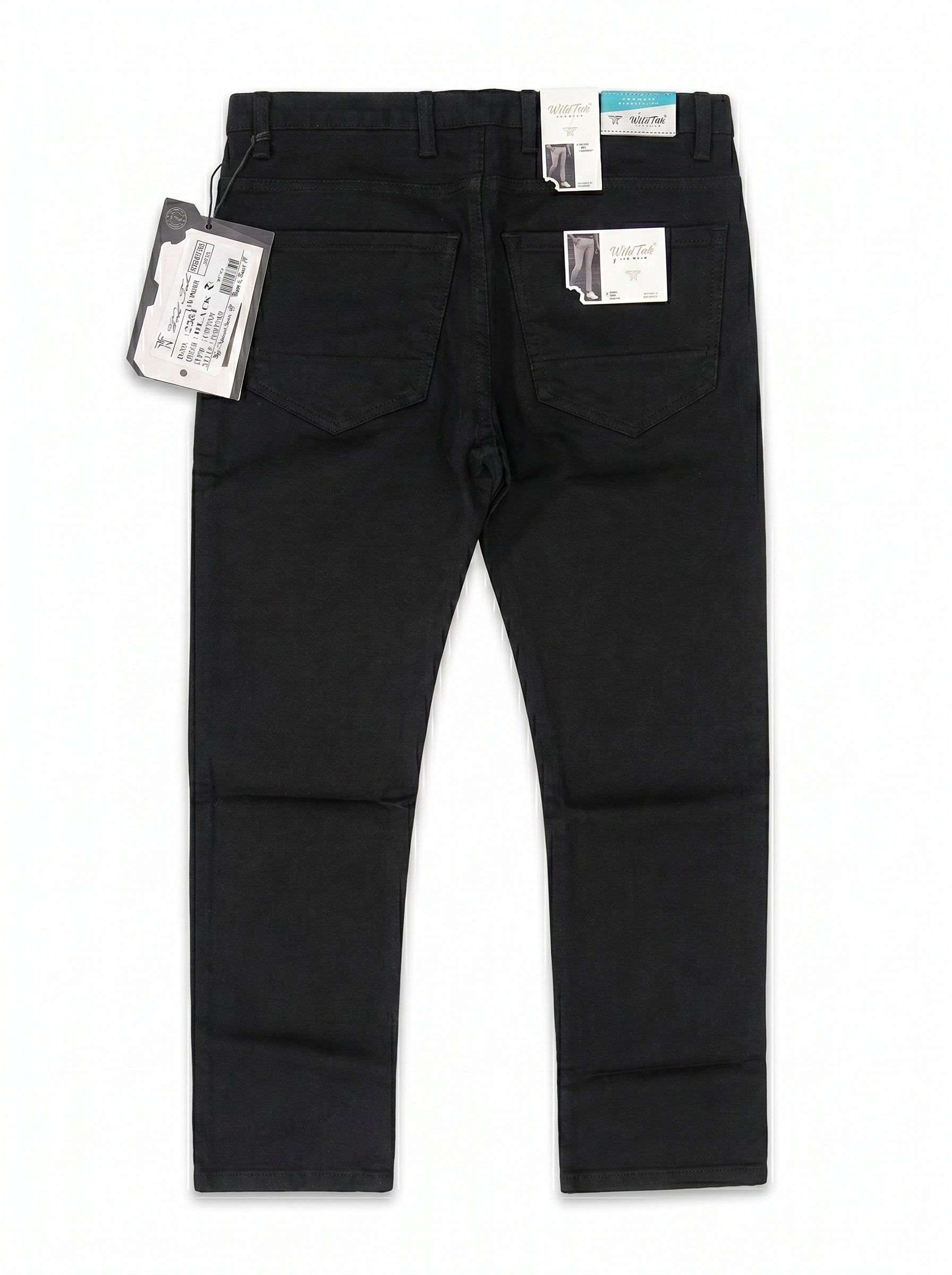 Will Tok Navy Slim Tapered Fit Mid-Rise Jeans