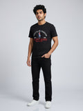 Will Tok Navy Slim Tapered Fit Mid-Rise Jeans